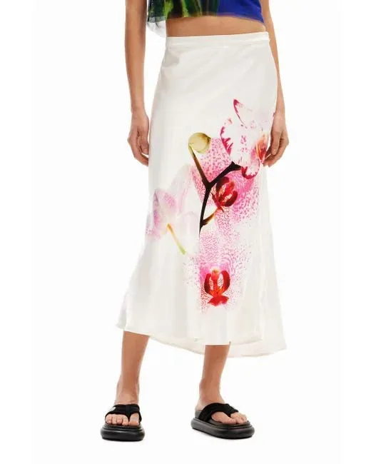 Sira Rose Letter  Skirt