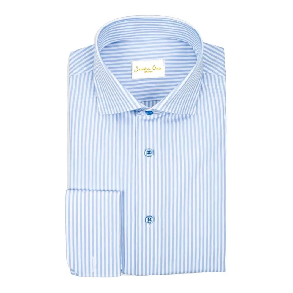 Sky Blue Awning Dress Shirt