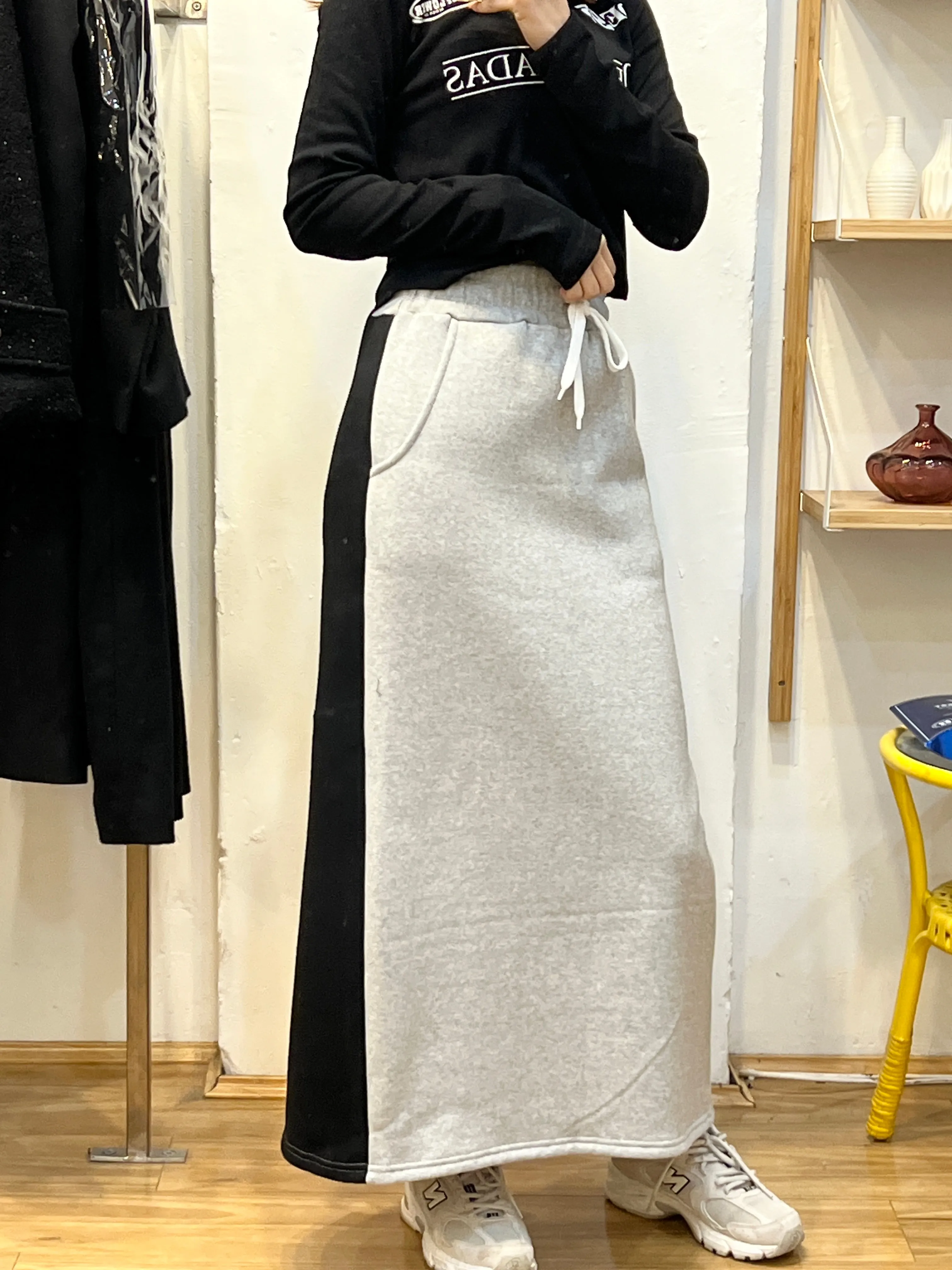 Sweat skirts -winter padded inside