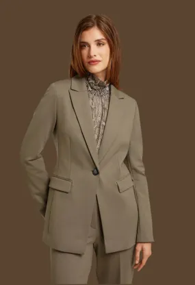 Taupe   Blazer Pant suit