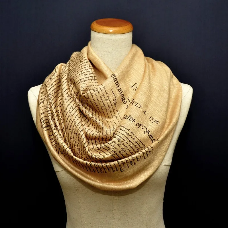 The Declaration of Independence Scarf/Shawl