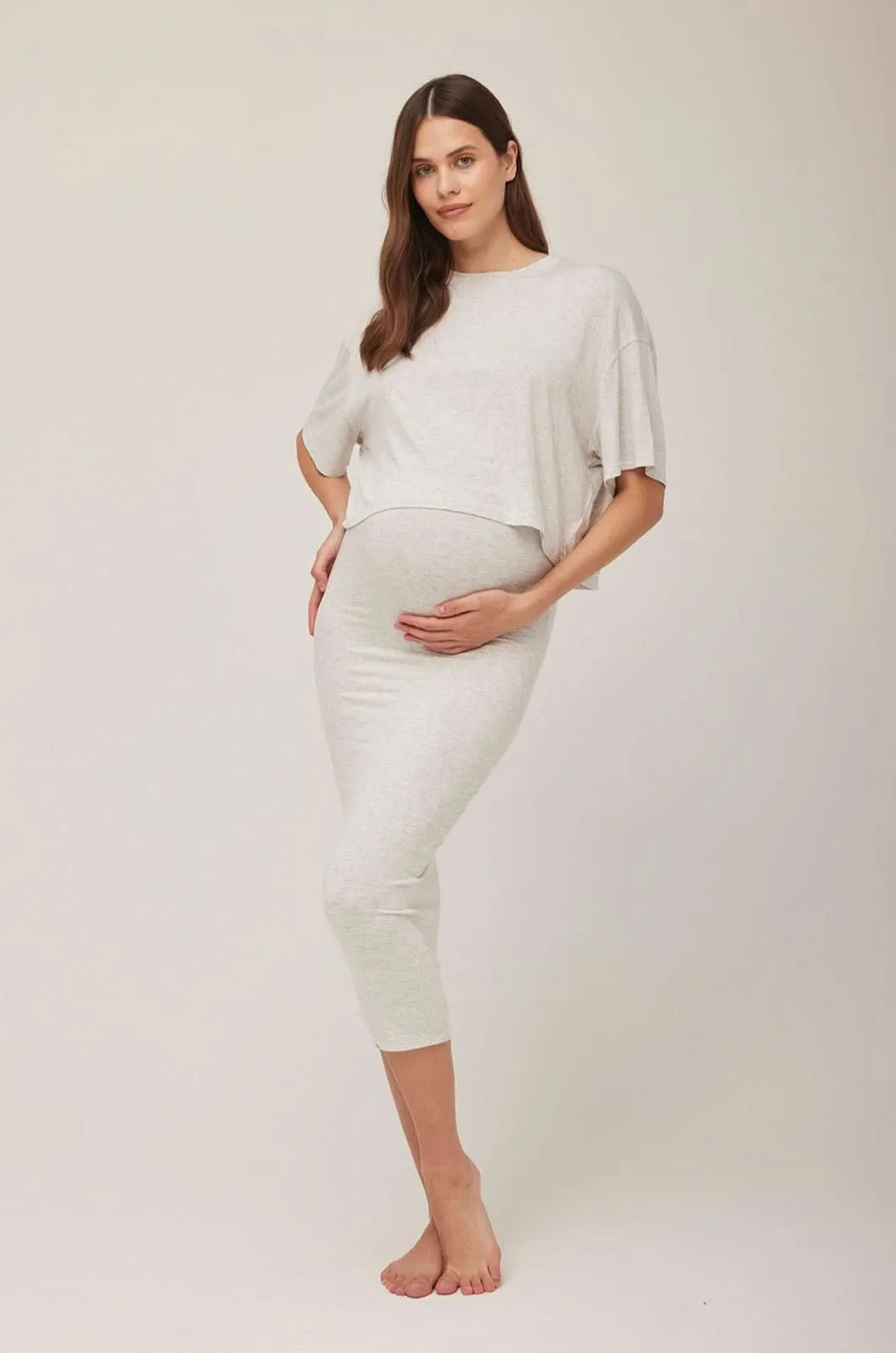 The Midi Maternity Skirt