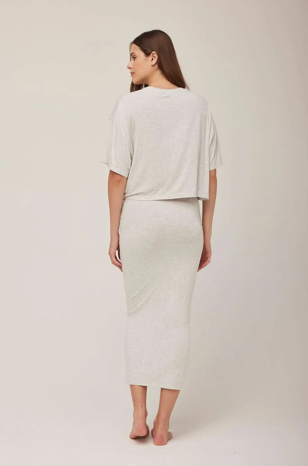 The Midi Maternity Skirt