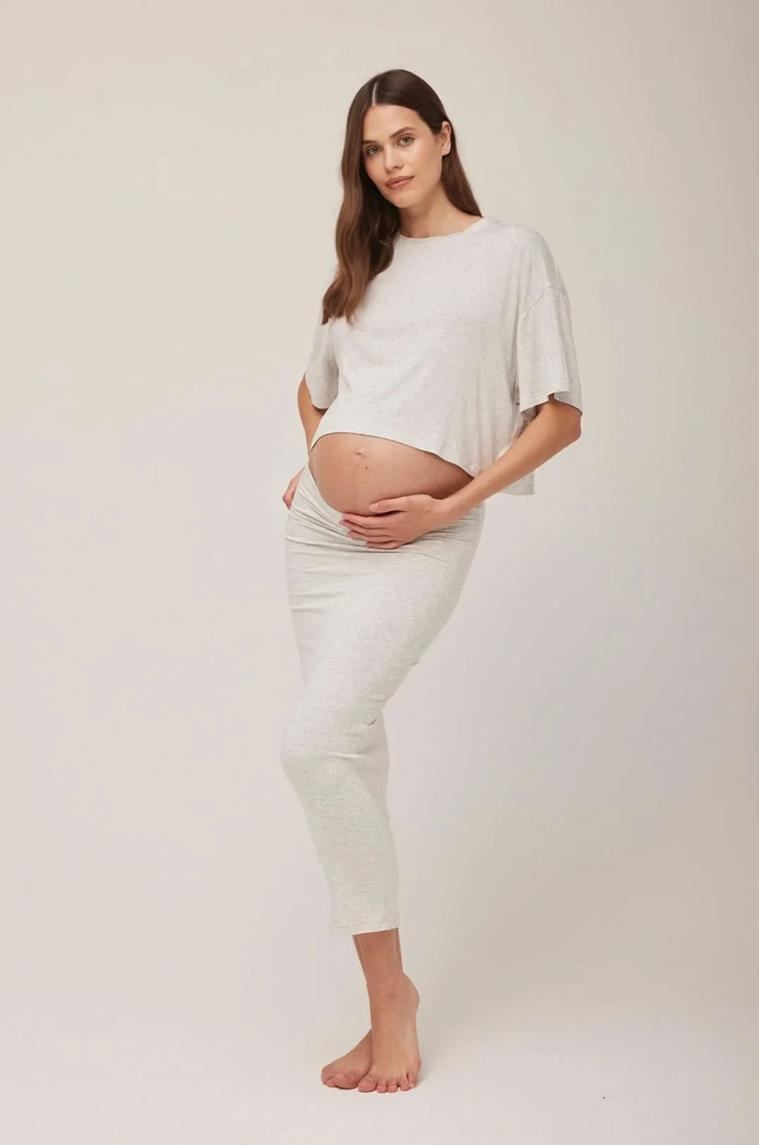 The Midi Maternity Skirt