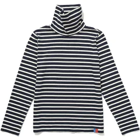 The Turtleneck - Navy/Cream