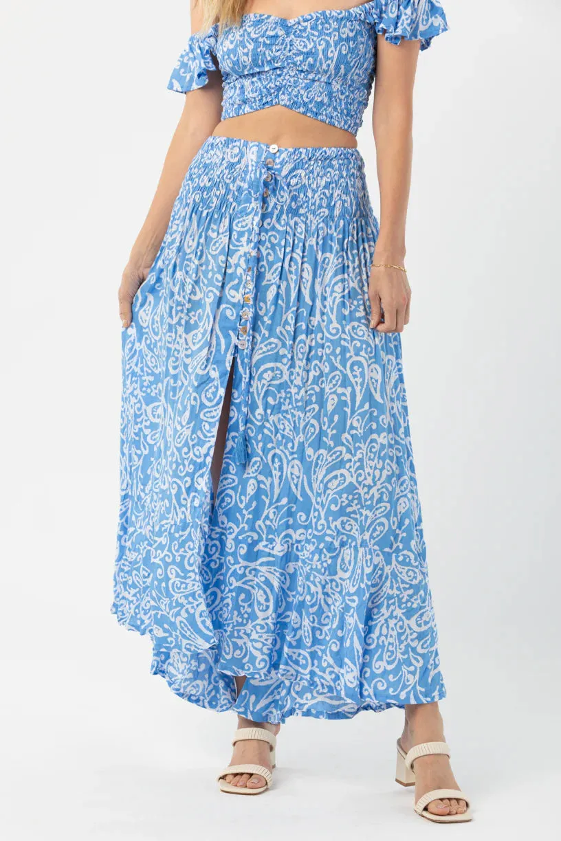 TIARE Dakota skirt-Sky Sun