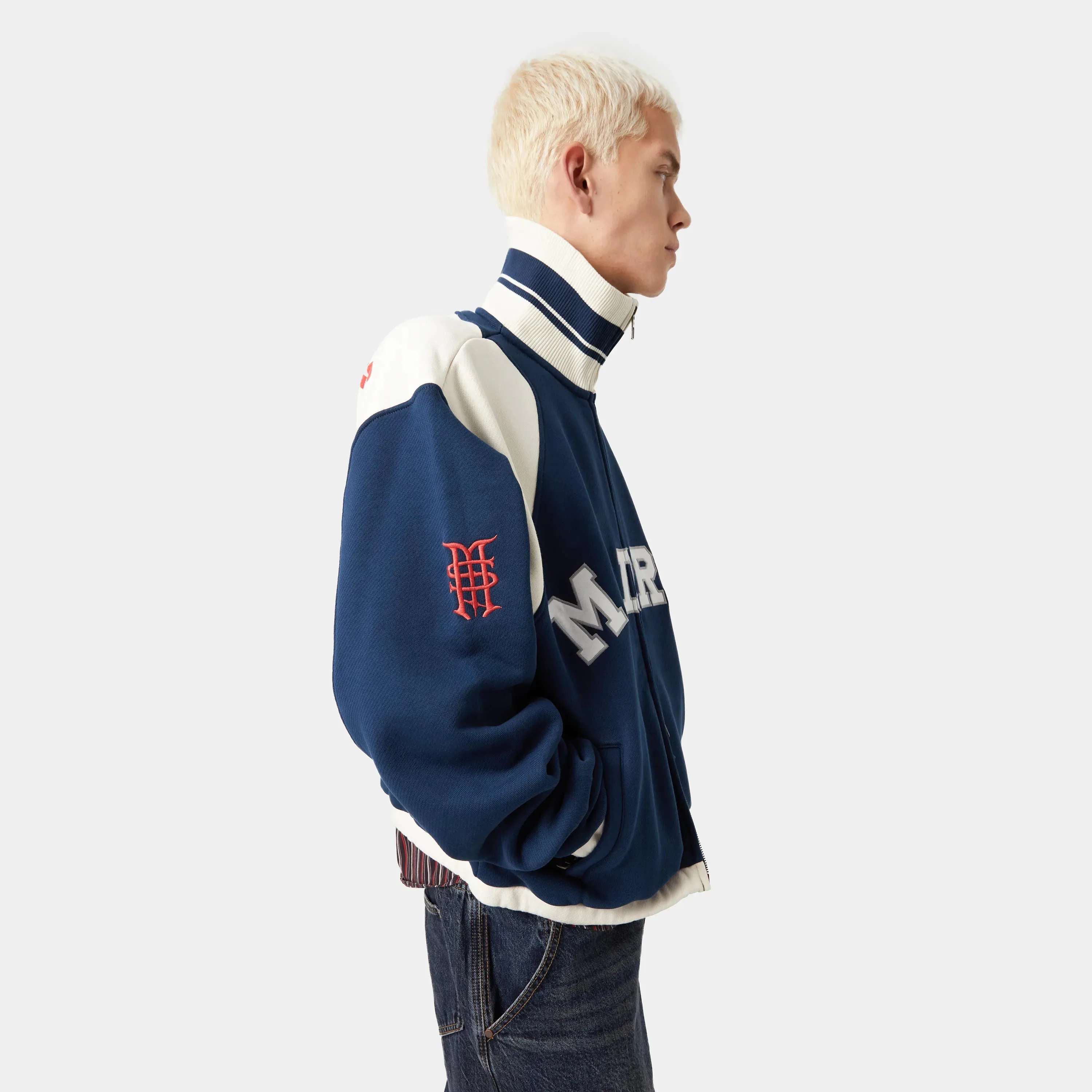 Track Madrid Navy Jacket