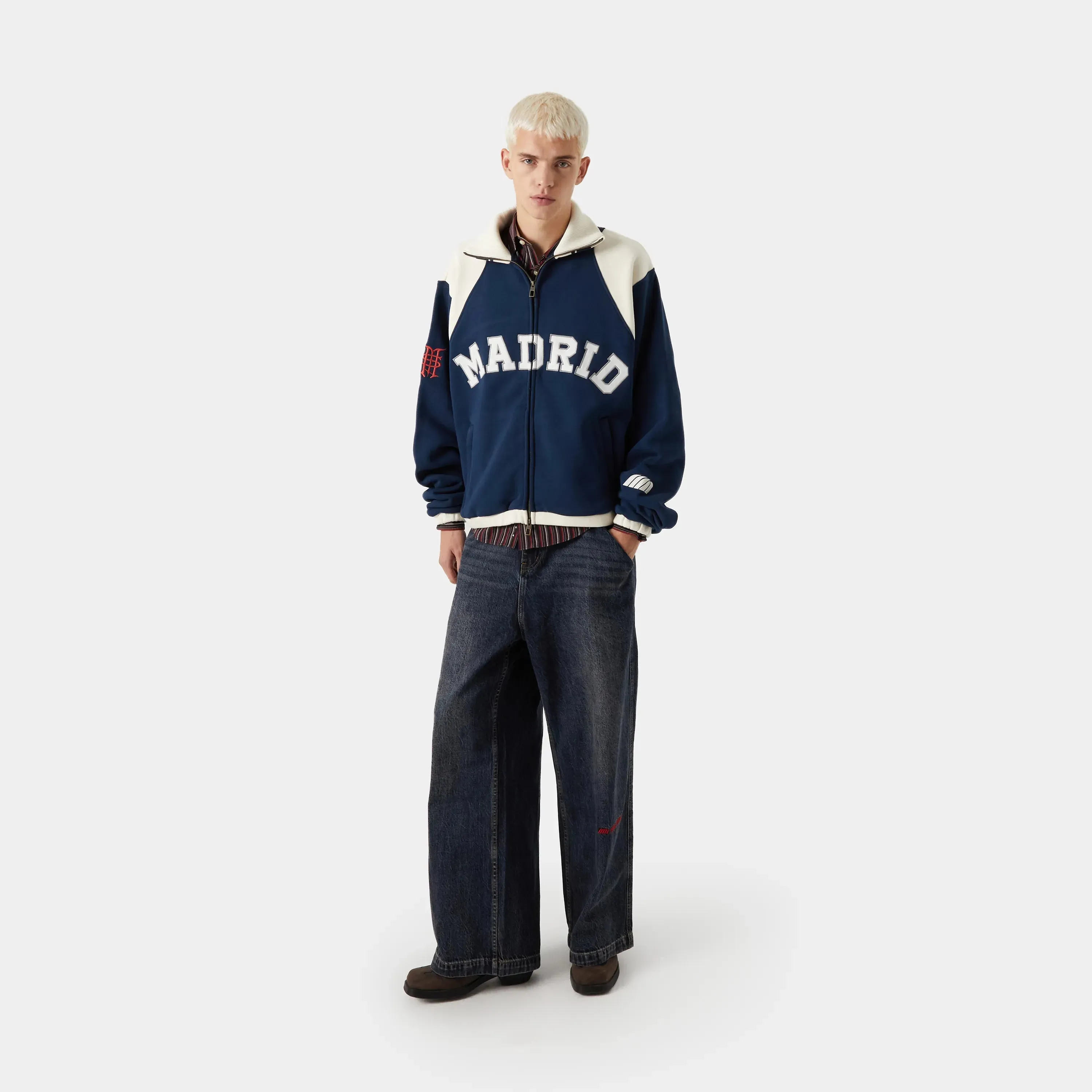 Track Madrid Navy Jacket