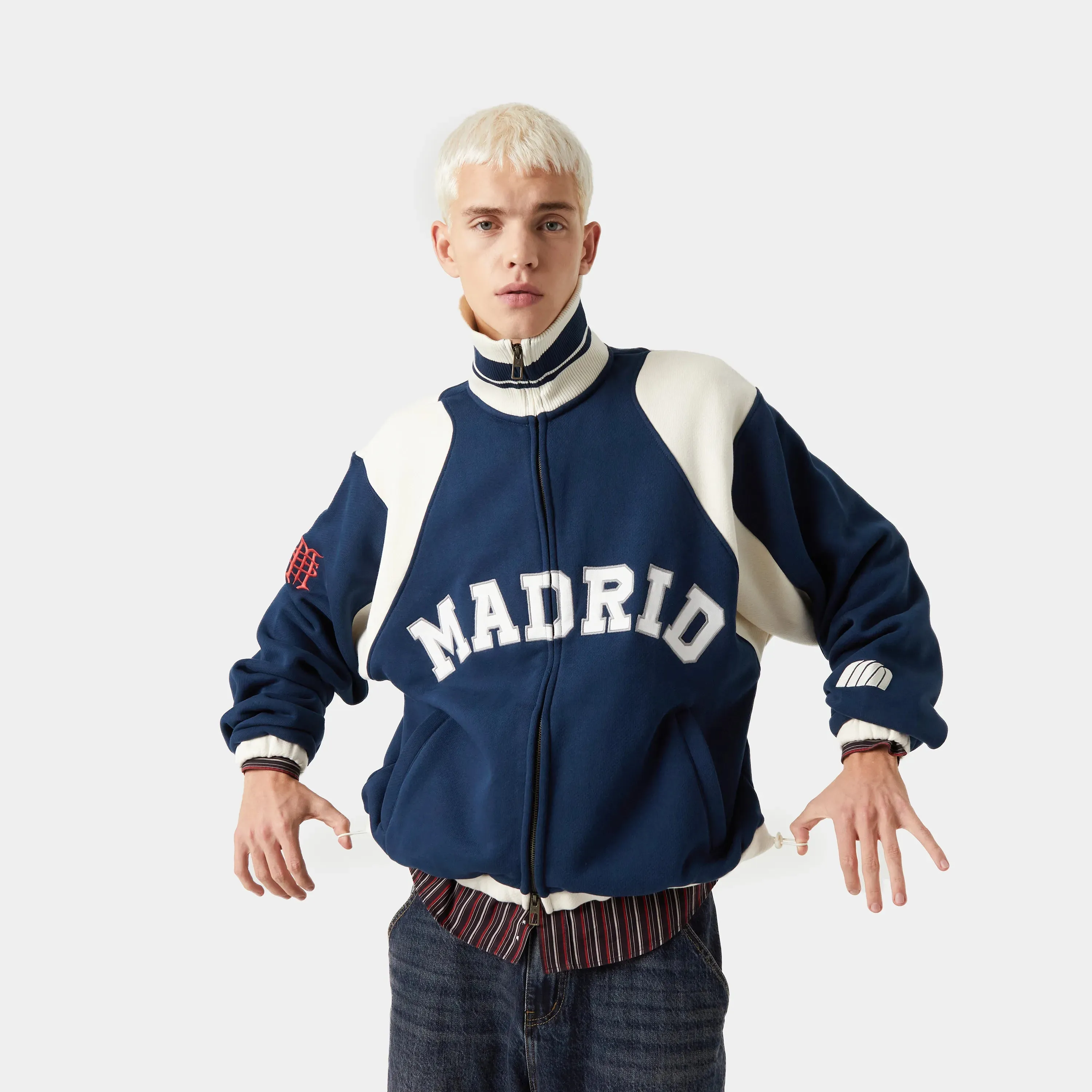 Track Madrid Navy Jacket