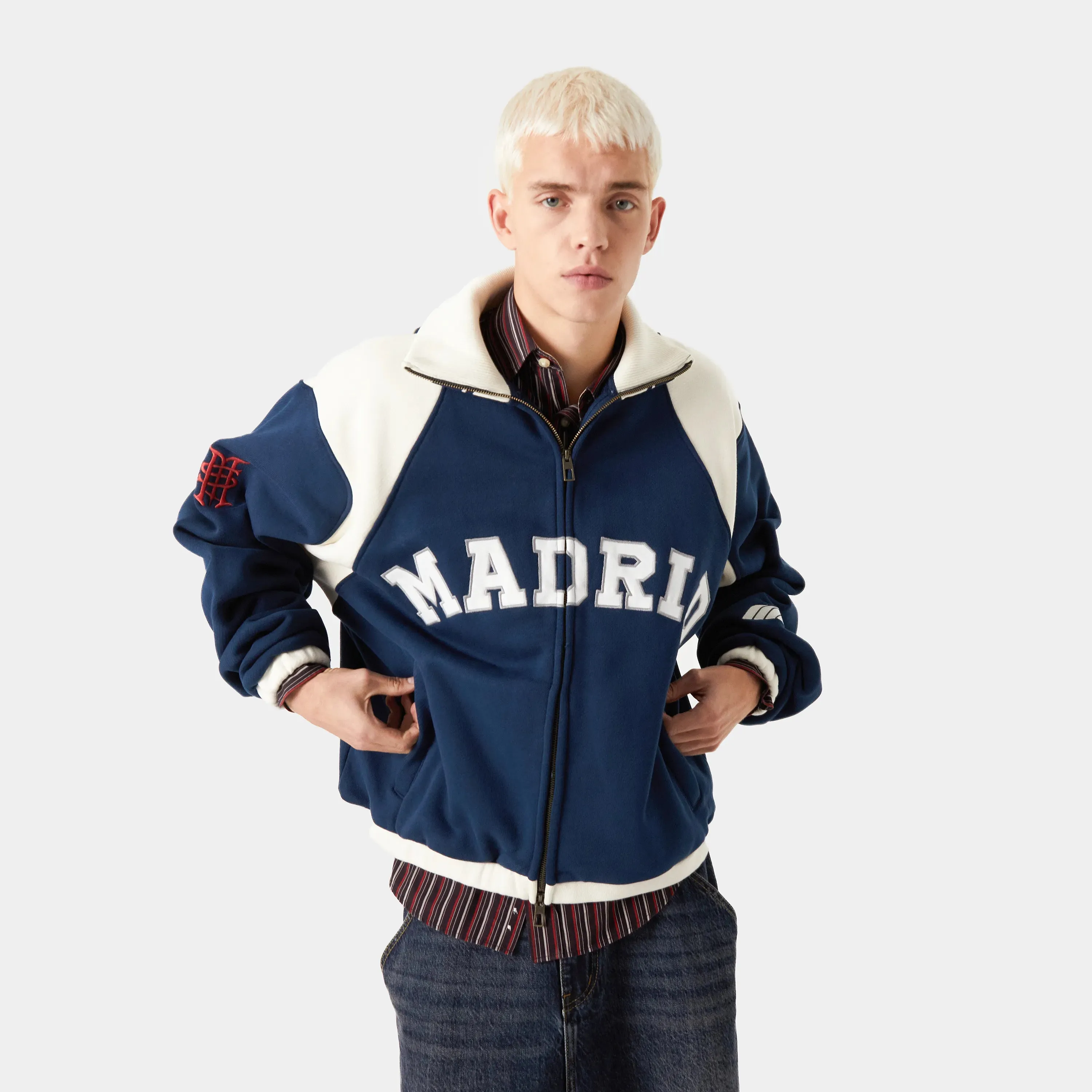 Track Madrid Navy Jacket