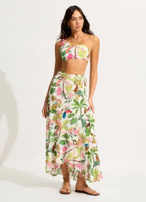 Tropica Wrap Skirt - Ecru