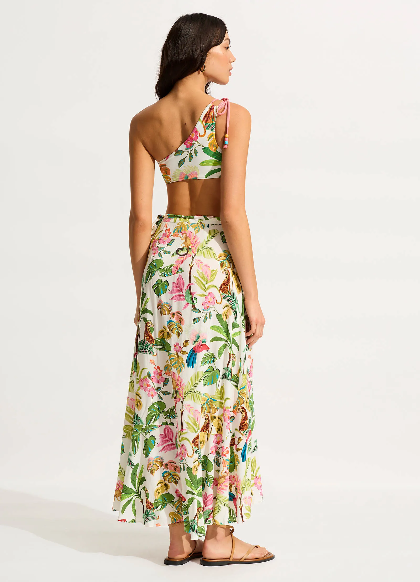 Tropica Wrap Skirt - Ecru