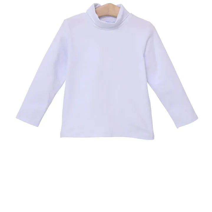 Trotter Street: Taylor Turtleneck - White