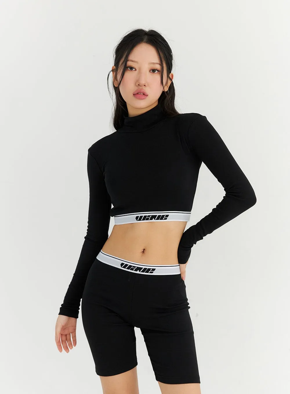 Turtleneck Crop Top CN303