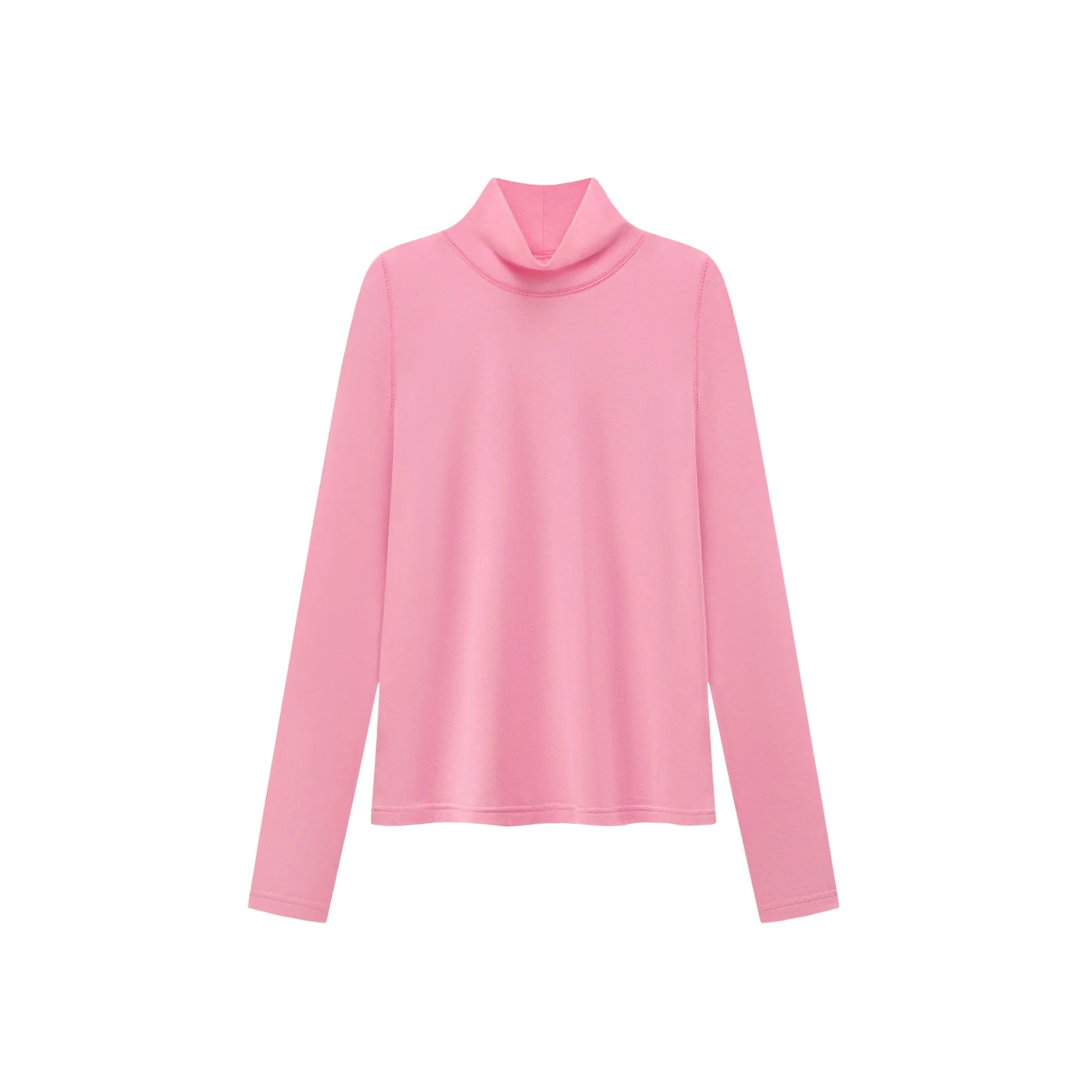 Turtleneck Long Sleeve Slimfit Top