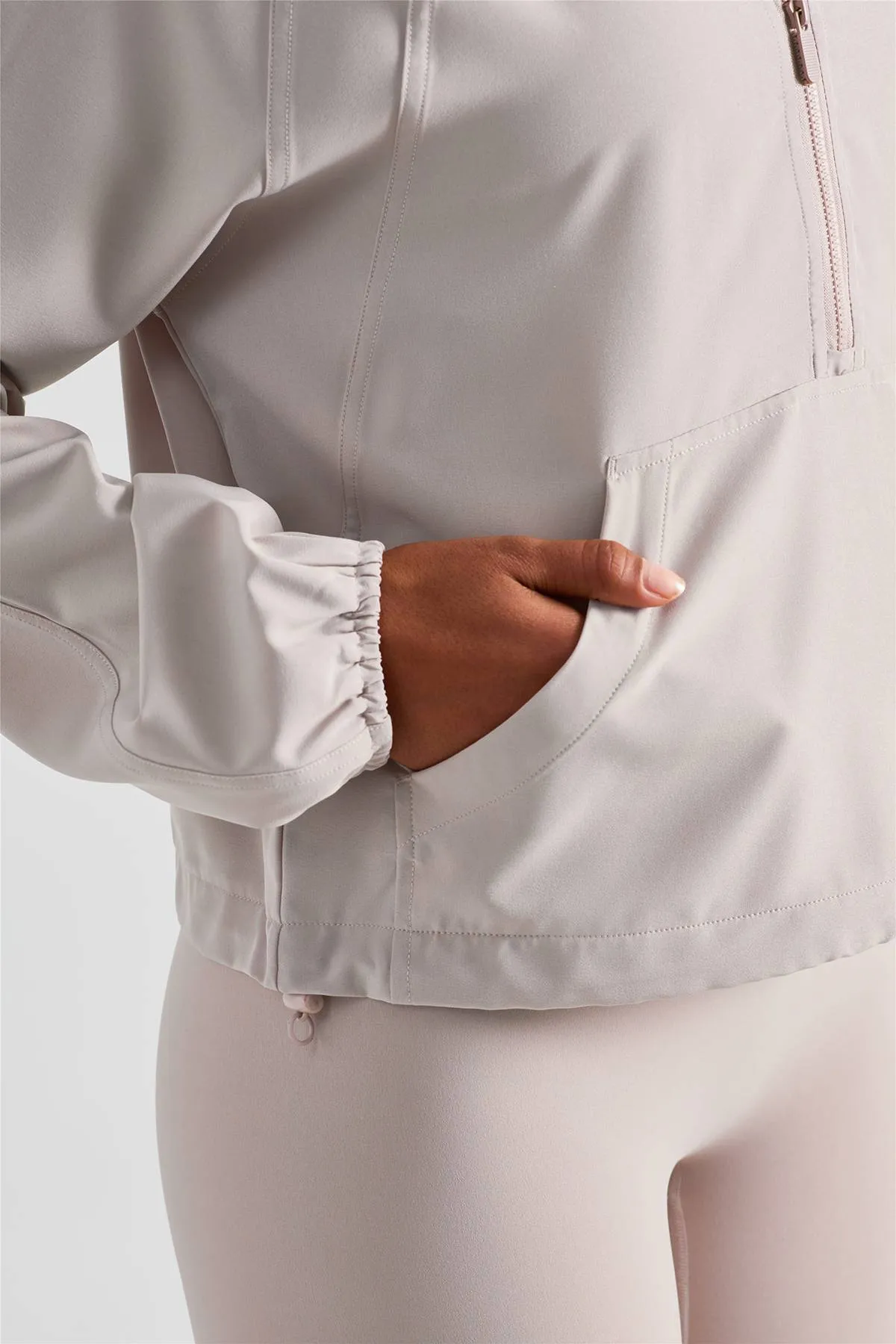 UPF 50  Sun Protection Half-Zip Hoodie Jacket