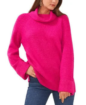 Vince Camuto Turtleneck Cuffed Tunic Sweater