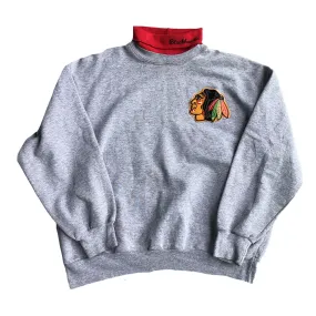 Vintage Chicago Blackhawk Turtleneck Sweater XL