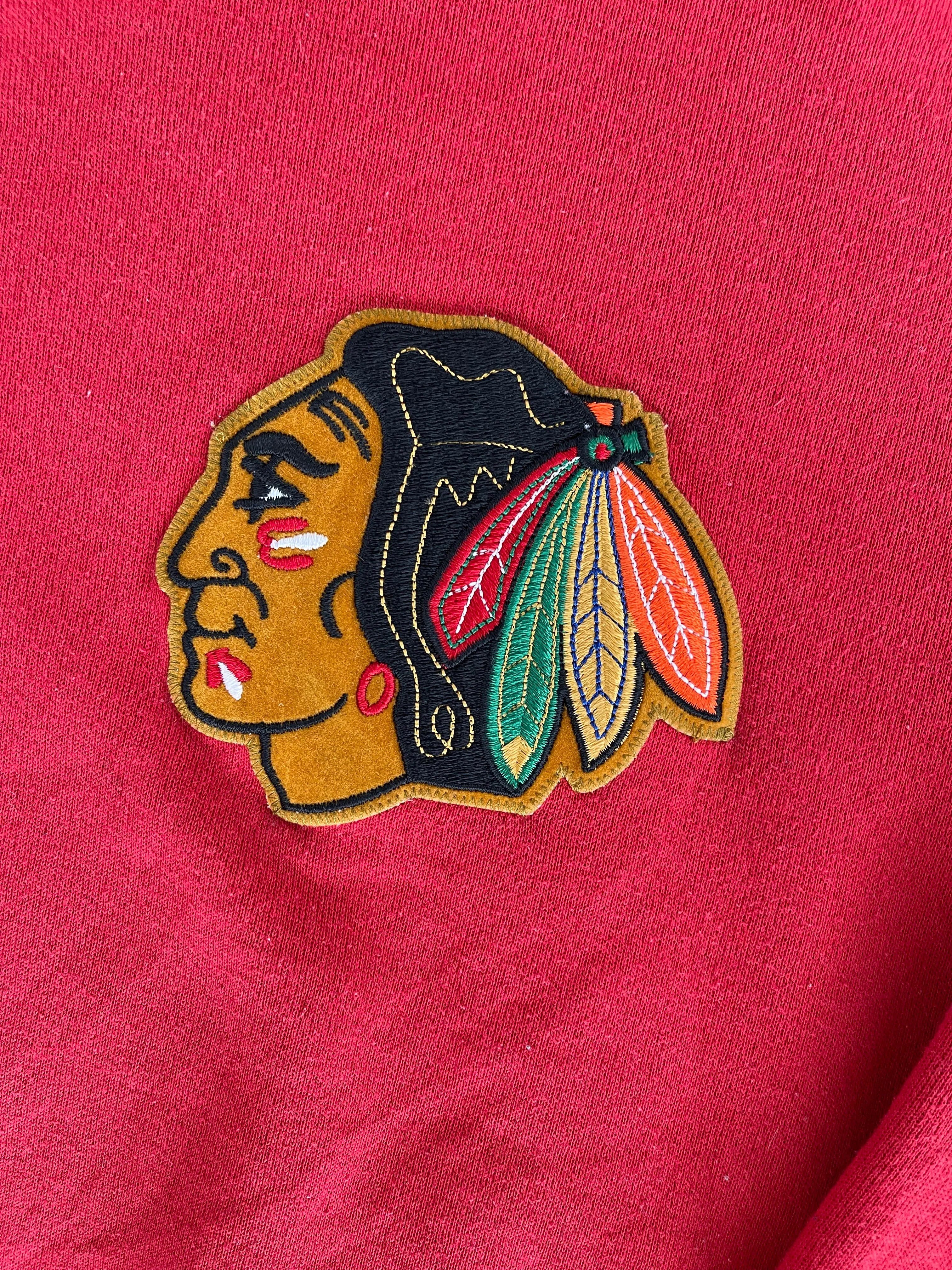 Vintage Chicago Blackhawks Turtleneck Sweater L