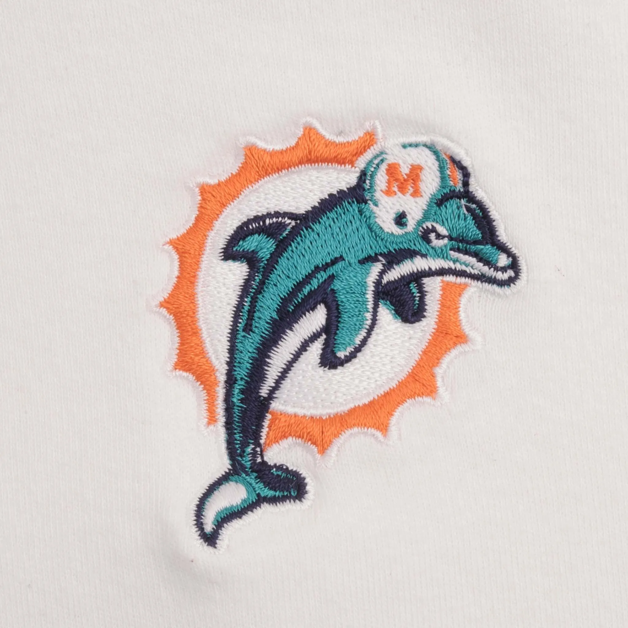 VINTAGE NFL MIAMI DOLPHINS 2000S TURTLENECK REEBOK SWEATSHIRT SIZE XL