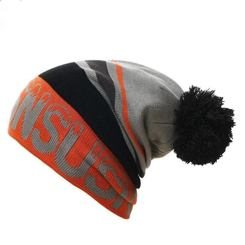 Winter Beanies Women or Men's Hip Hop Hats Knitting Skating Skull Cap Hat Beanies Turtleneck Caps Ski Cap