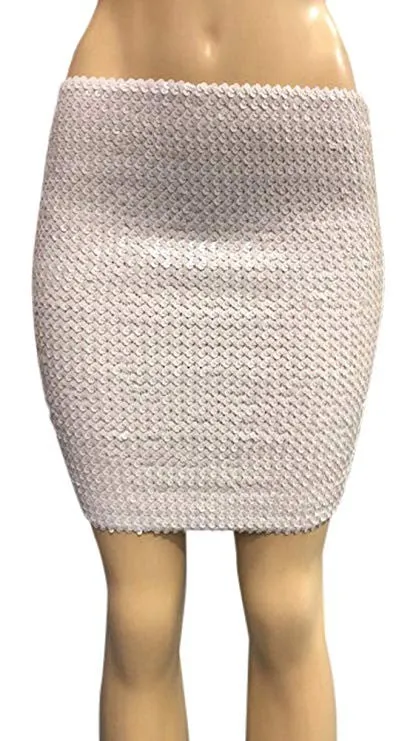 Women's Sequin Mini Skirt