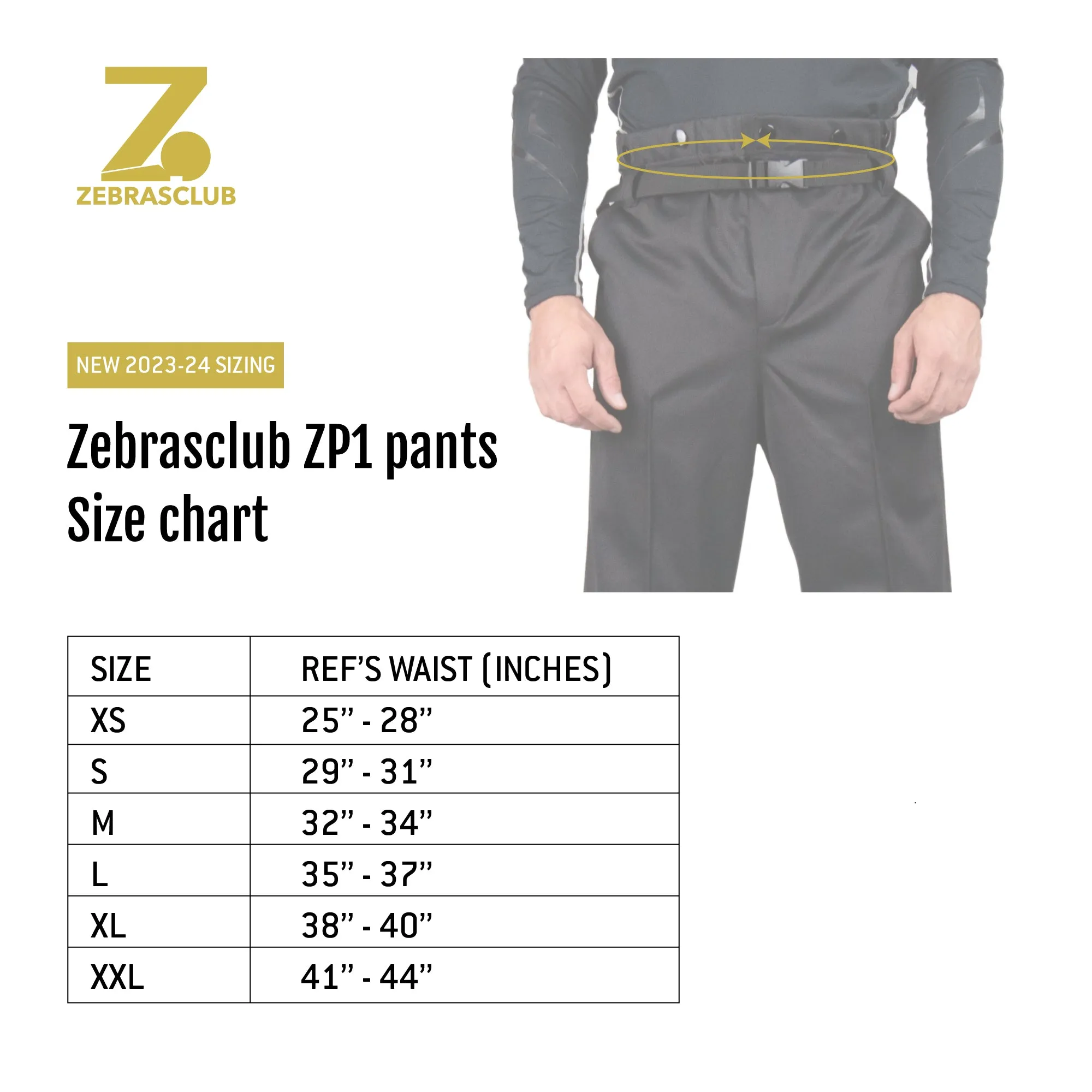 ZP1 REFEREE PANTS